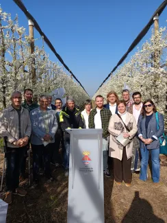 Masot i Esteve amb els alcaldes i regidors assistents