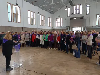 Carme Romia ha estat la mantenidora de l'acte