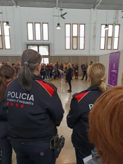 A l'acte hi han participat dones membres de tots els cossos de seguretat