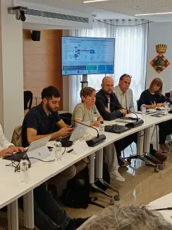 Moment de conversa sobre el PLATER