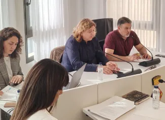 Iolanda Alarcón, David Masot i Kleber Esteve