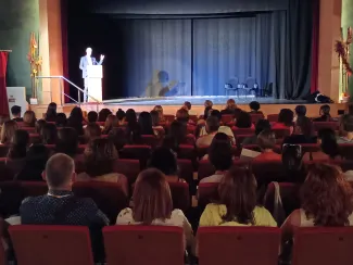 La Jornada s'ha celebrat a la Sala Coliseum de Corbins