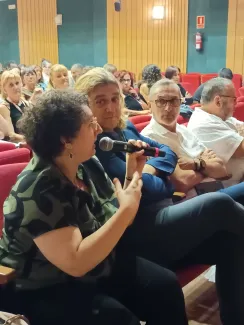 Isabel Sabido ha intervingut en el torn de preguntes