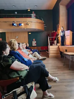 Un moment de la presentació del Pla Estratègic