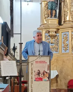 Àlvaro Boqué en el seu parlament inicial