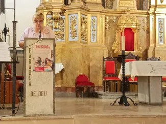 La regidora Maria Lluïsa Granero va presentar l'acte