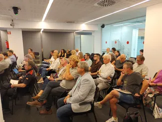 Els assistents a la reunió