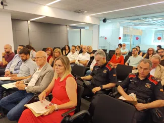 La reunió ha tingut lloc a la Delegació del Govern a Lleida