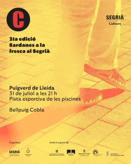 Cartell Sardanes a la fresca a Puigverd de Lleida