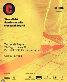 Cartell de Sardanes a Torres de Segre
