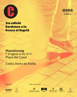 Cartell de Sardanes a Massalcoreig