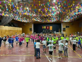 Sardanes a la fresca a Aitona