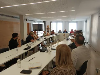 Els assistents al Consell de les Alcaldies del dia 24 de setembre