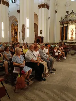 Àlvaro Boqué i Eduard Martín a la primera fila del públic