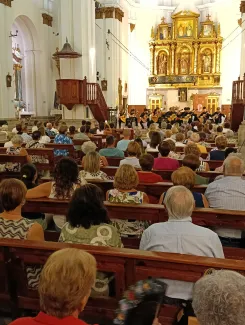 Públic del concert d'Aitona
