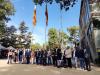 La jornada ha començat amb la hissada de la bandera del Segrià.