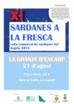 Sardanes a la Fresca a La Granja d'Escarp